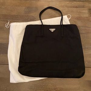 Authentic Prada Nylon Tote Bag